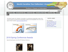 Tablet Screenshot of nctca.org